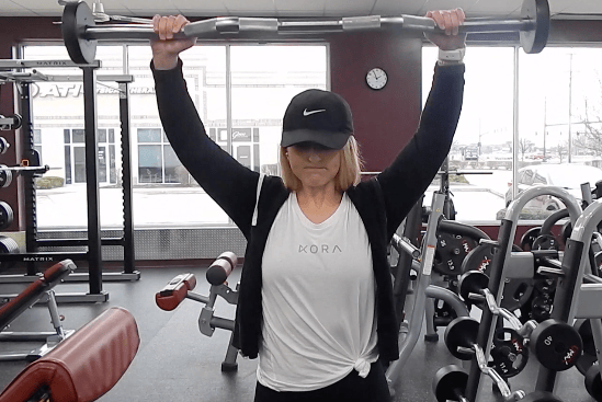 Barbell Front Raises Pic