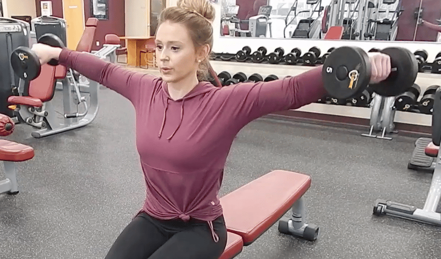 Dumbbell lateral raise