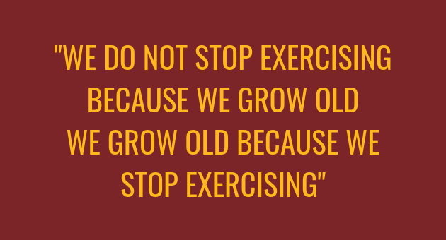 Grow old quote