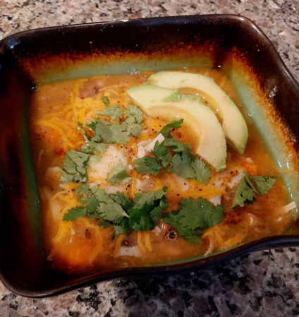 Sweet potato white chicken chili 1