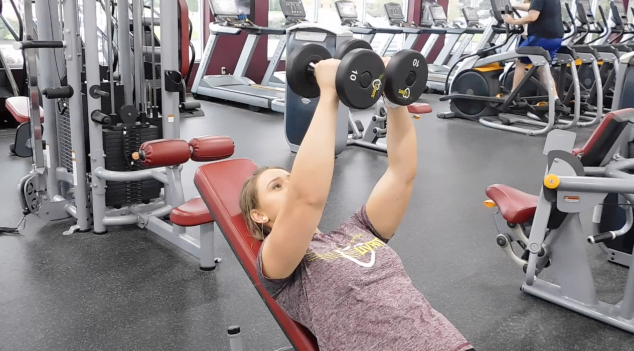 Incline Dumbbell Flys