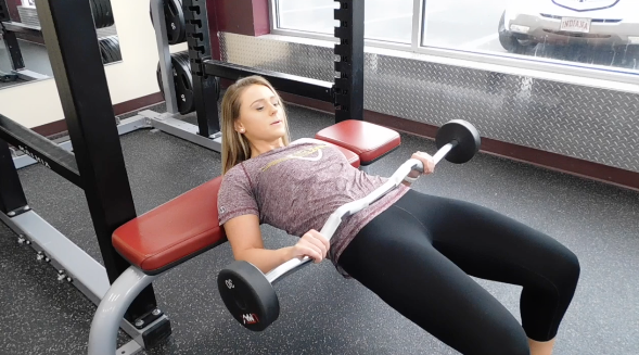 Barbell Hip Raises